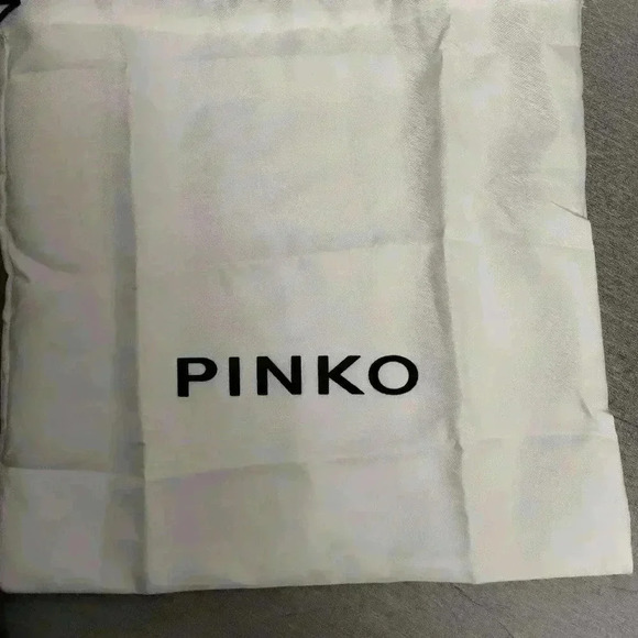 PINKO mini love purse lips patches limited edition crossbody bag NWT - Picture 6 of 8